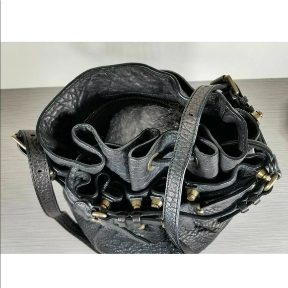 Alexander Wang Diego pebbled leather bucket bag - Picture 6 of 13